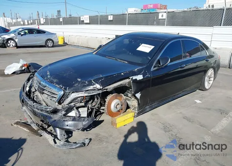 2014 Mercedes-Benz S 550 z USA, uszkodzony, nr VIN WDDUG8CB1EA023125